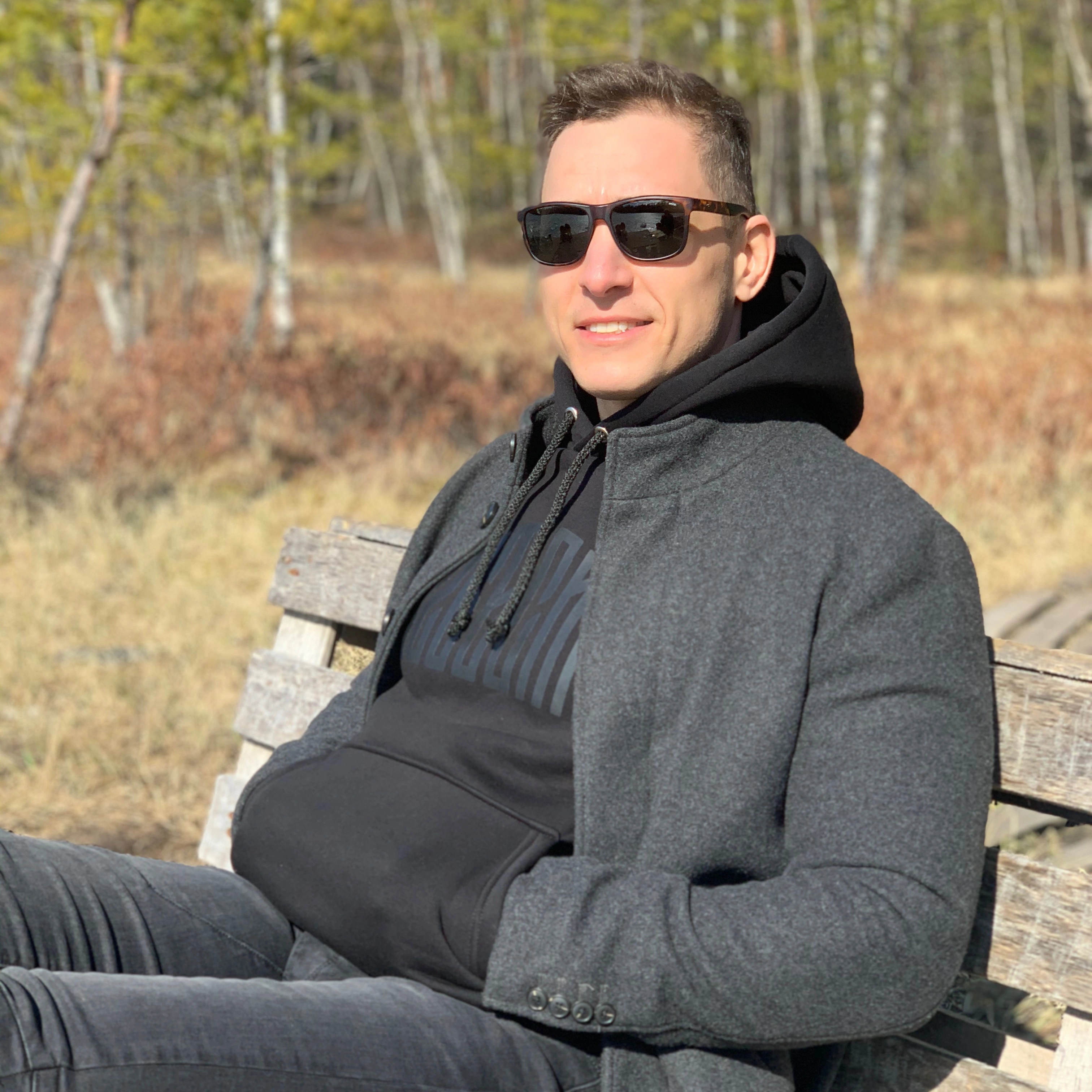 Relaxed male client of The ADU Guy LA sharing positive experience after ADU build in Los Angeles