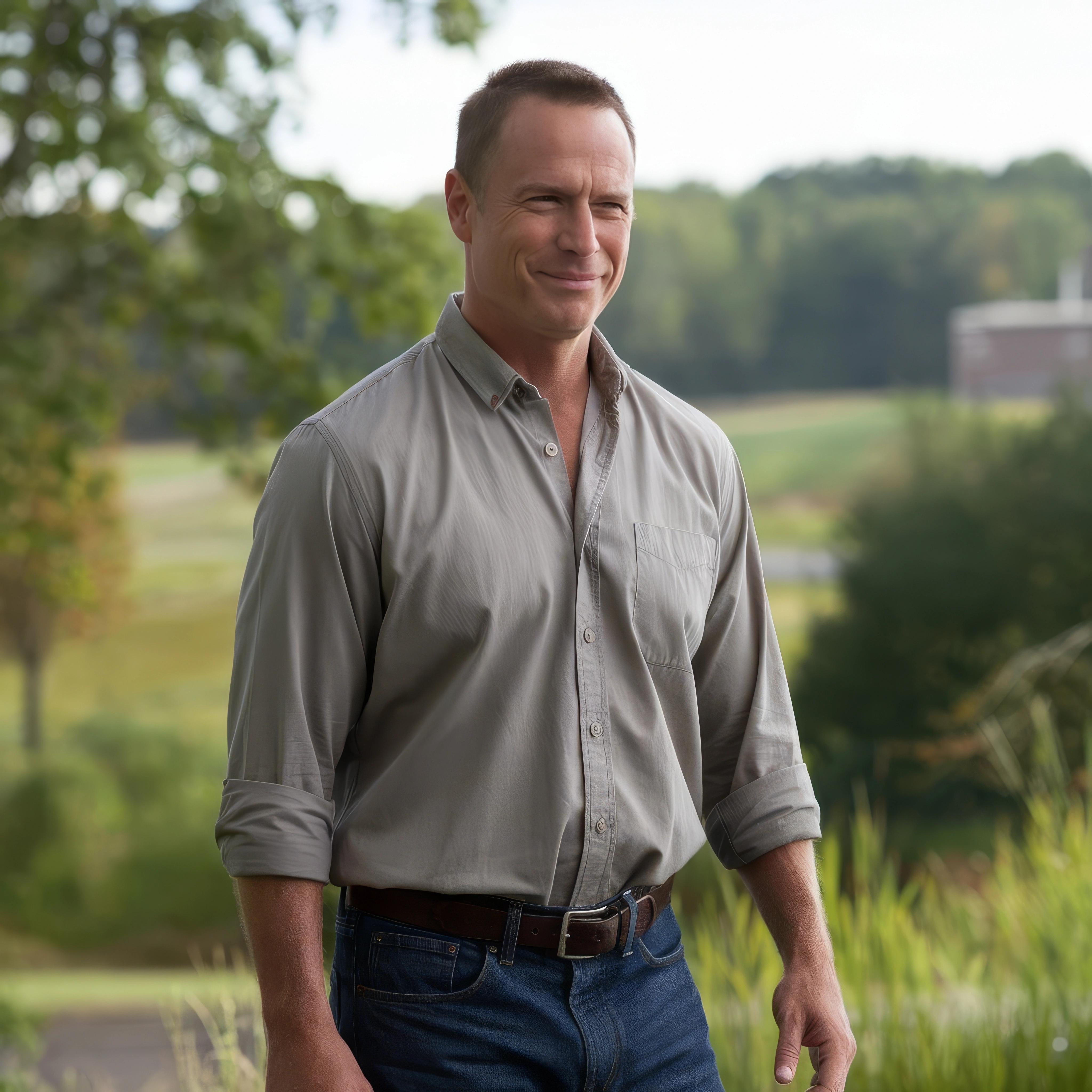 Confident homeowner client of The ADU Guy LA standing outdoors after ADU construction in Los Angeles