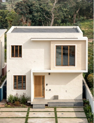 The ADU Guy LA contemporary ADU design with balcony in Los Angeles residential area